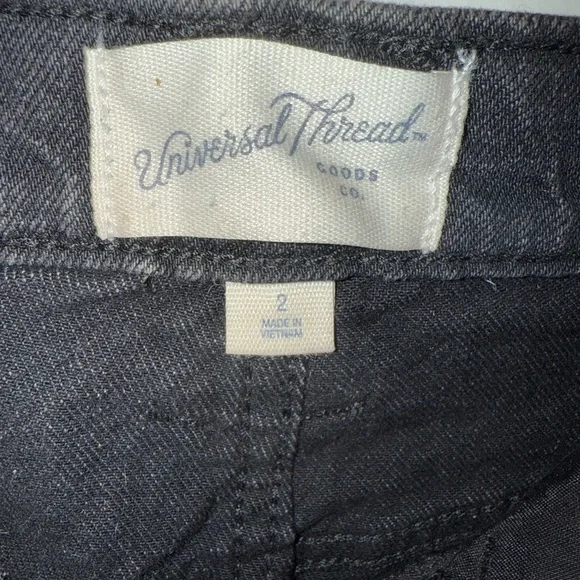 Classic Black Denim Jean skirt - Picture 3 of 3